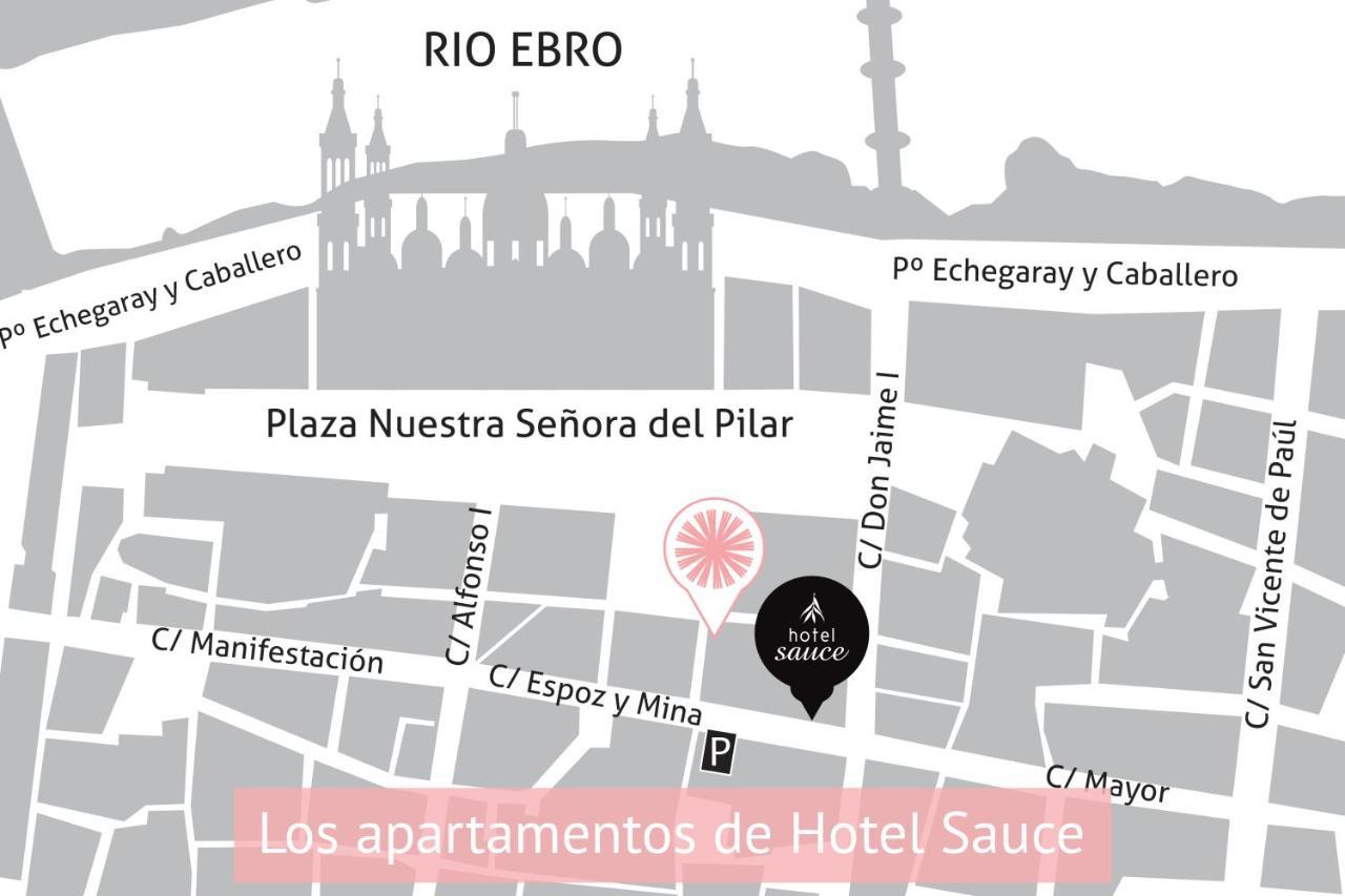 Apartamentos Sabinas El Pilar سرقسطة المظهر الخارجي الصورة